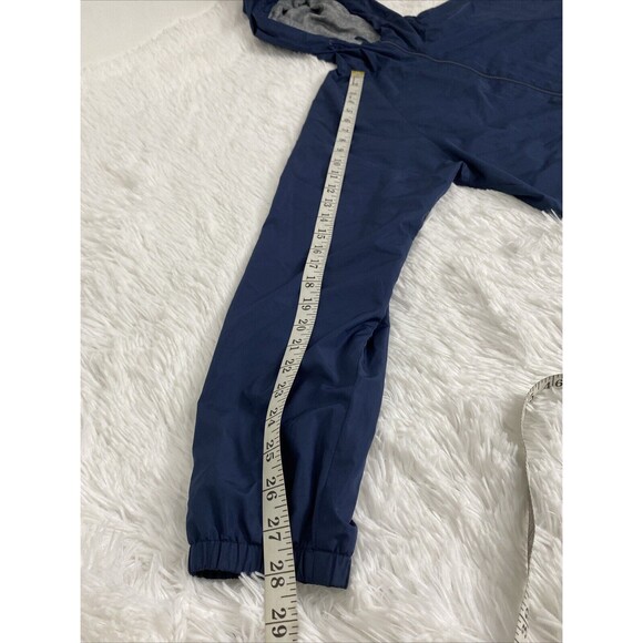 Uniqlo Hooded Parka Size M Navy Blue Women Full Zip Long Sleeve Water Repellent - Picture 7 of 13